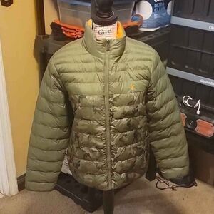 Polo by Ralph Lauren Olive Puffer Jacket